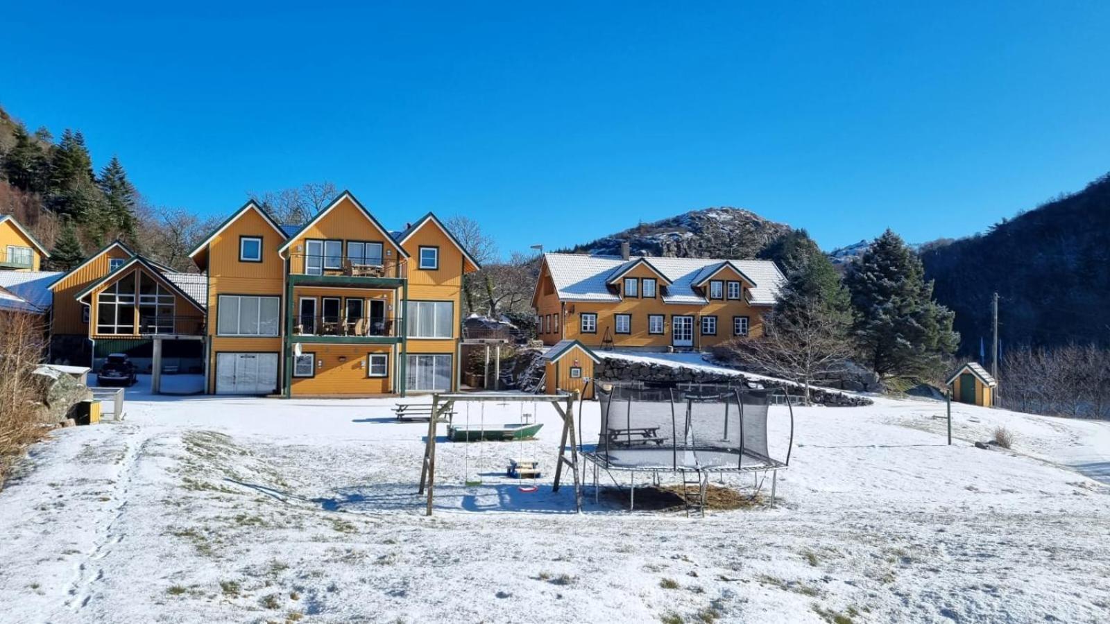 Hausvikstranda Lyngdal Kültér fotó